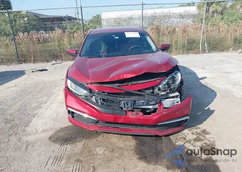 2021 Honda Civic Lx из США, поврежденный, VIN 2HGFC2F63MH555701